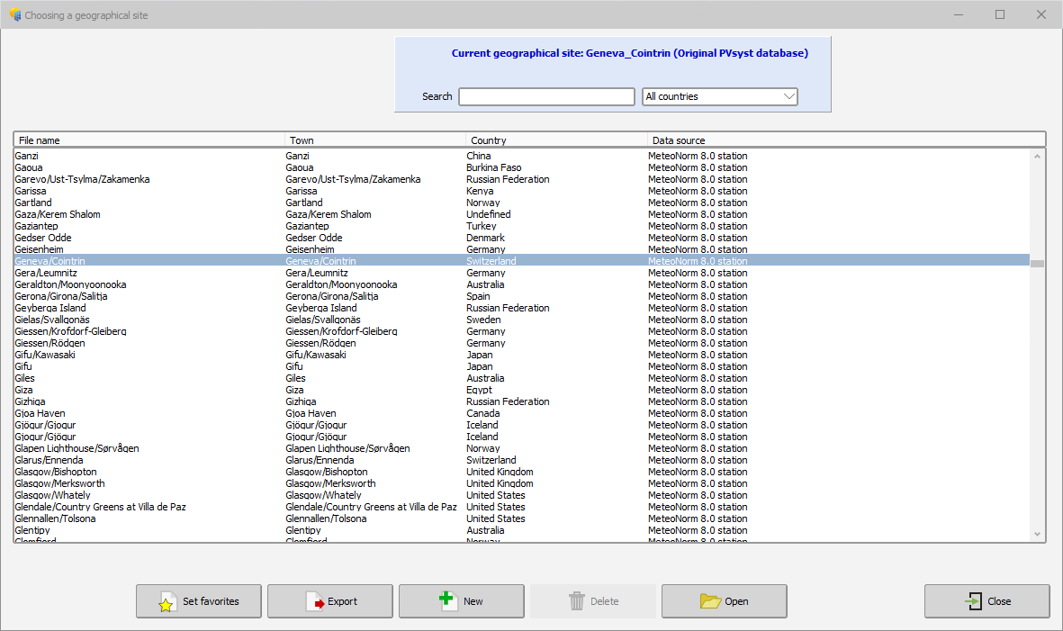 Dialog_Meteo_Database_ChoosingaGeographicalSite