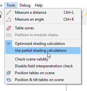 EnablePartialElectricalCalculations