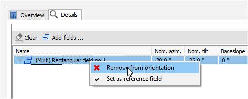 OrientRemoveField