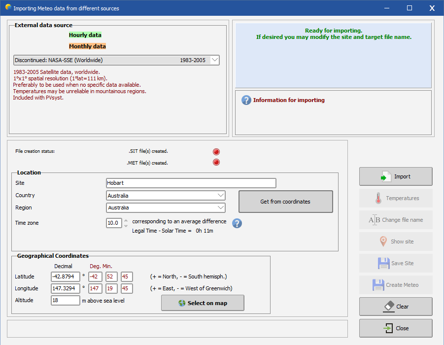 Projectform_NewProject_LoadFromDatabase_ImportNASA
